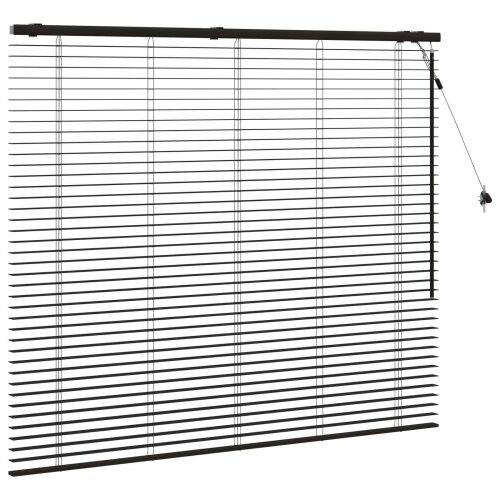 Venecijanska roleta Tamno smeđa 150 x 130 cm 35 mm - Tamno smeđa 150 x 130 cm Cijena
