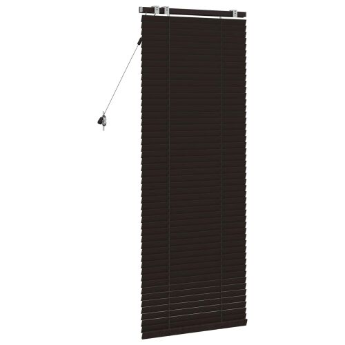 Venecijanska roleta Tamno smeđa 65 x 160 cm 35 mm - Tamno smeđa 65 x 160 cm Cijena