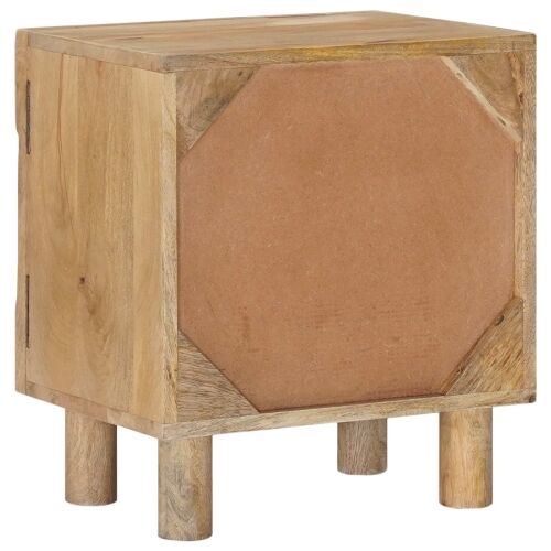 Ručno rađeni noćni ormarić Tamnije smeđi teak 40 x 30 x 45 cm Cijena