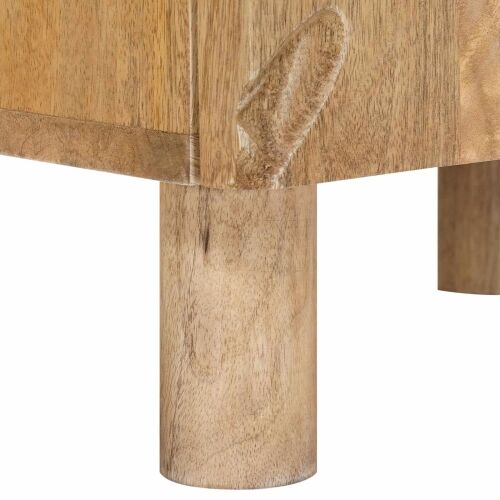 Ručno rađeni noćni ormarić Tamnije smeđi teak 40 x 30 x 45 cm Cijena