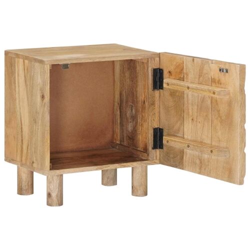 Ručno rađeni noćni ormarić Tamnije smeđi teak 40 x 30 x 45 cm Cijena