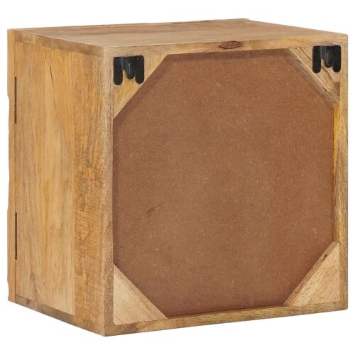 Ručno rađeni noćni ormarić Tamnije smeđi teak 40x30x40 cm Cijena