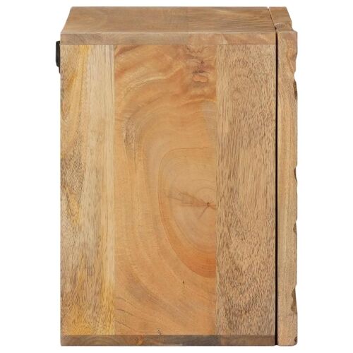 Ručno rađeni noćni ormarić Tamnije smeđi teak 40x30x40 cm Cijena