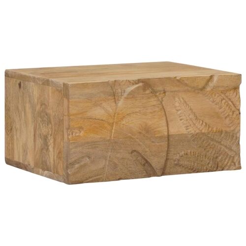 Ručno rađeni noćni ormarić Tamnije smeđi teak 40 x 30 x 20 cm Cijena