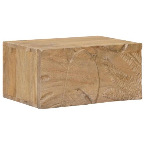Ručno rađeni noćni ormarić Tamnije smeđi teak 40 x 30 x 20 cm Cijena