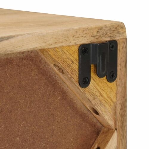 Ručno rađeni noćni ormarić Tamnije smeđi teak 40 x 30 x 20 cm Cijena