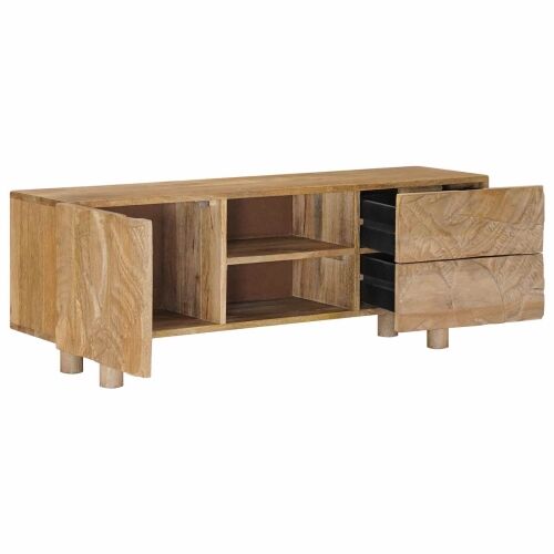 TV ormar 110 x 30 x 40 cm Čvrsto Mango Drvo i Inženjersko Drvo Cijena