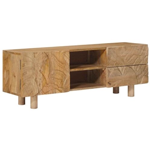 TV ormar 110 x 30 x 40 cm Čvrsto Mango Drvo i Inženjersko Drvo Cijena