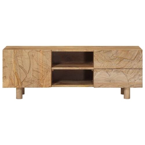 TV ormar 110 x 30 x 40 cm Čvrsto Mango Drvo i Inženjersko Drvo Cijena