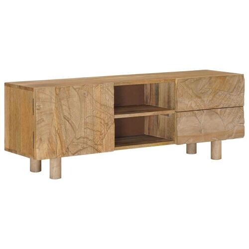 TV ormar 110 x 30 x 40 cm Čvrsto Mango Drvo i Inženjersko Drvo Cijena