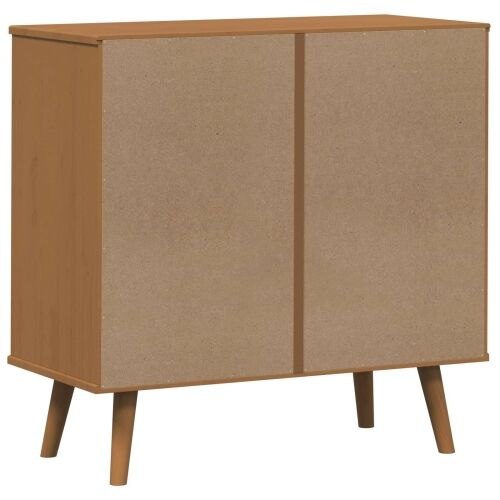 Komoda MOLDE Karamele 80 x 40 x 80 cm Masivna borovina - Karamele Cijena