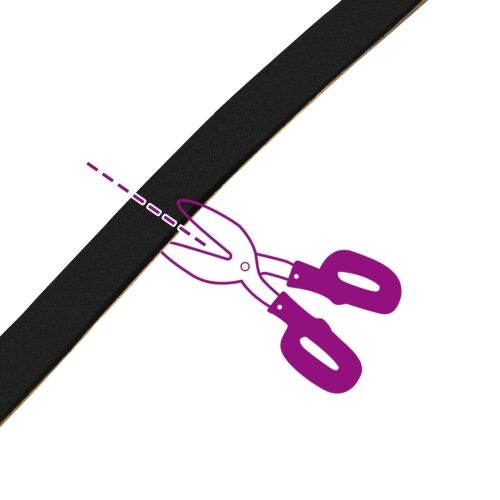 Samoljepljiva pjenasta traka Crna 10mm x 10m CR pjena - Crna 10 x 4 mm (10 m/kolut) 1 Cijena