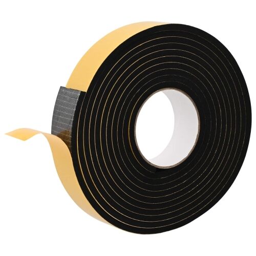 Samoljepljiva pjenasta traka 4 kom. Crna 30mm x 5m CR pjena - Crna 30 x 6 mm (5 m/rol) 4 Cijena
