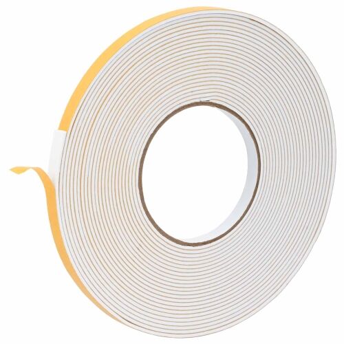 Samoljepljiva pjenasta traka 2 kom. Bijela 10mm x 10m CR pjena - Bijela 10 x 3 mm (10 m/kolut) 2 Cijena