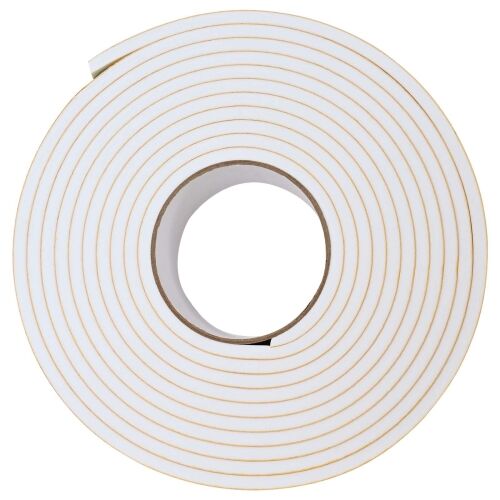 Samoljepljiva pjenasta traka 10 kom. Bijela 40mm x 5m CR pjena - Bijela 40 x 6 mm (5 m/rola) 10 Cijena