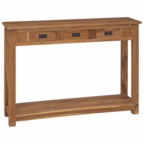 Konzolna stolica Prirodna 110 x 30 x 80 cm Čvrsto teak drvo - 110 cm Cijena