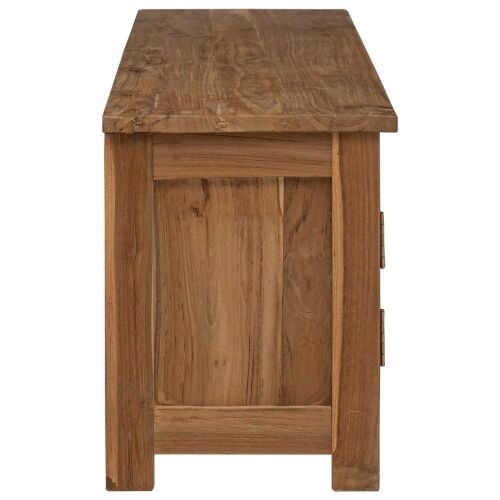 TV komoda 110 x 30 x 40 cm Prirodna Čvrsto teak drvo Cijena