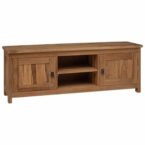 TV komoda 110 x 30 x 40 cm Prirodna Čvrsto teak drvo Cijena