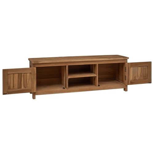 TV komoda 110 x 30 x 40 cm Prirodna Čvrsto teak drvo Cijena
