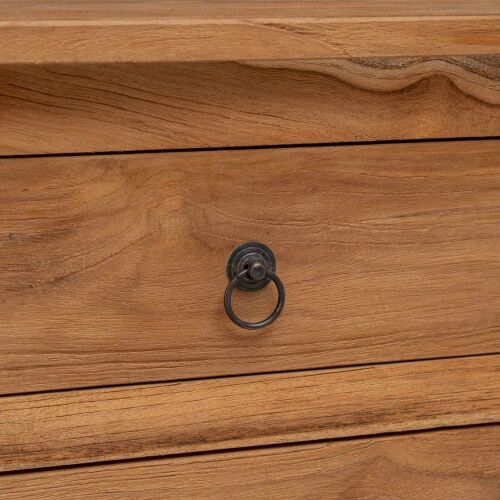 Kreveta Prirodna 79 x 35 x 80 cm Čvrsto teak drvo Cijena