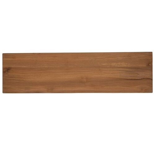 TV komoda 110 x 30 x 40 cm Prirodna Čvrsto teak drvo Cijena