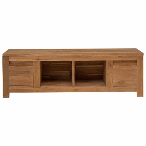 TV ormar 110 x 30 x 35 cm Prirodna Čvrsto teak drvo Cijena