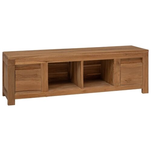 TV ormar 110 x 30 x 35 cm Prirodna Čvrsto teak drvo Cijena