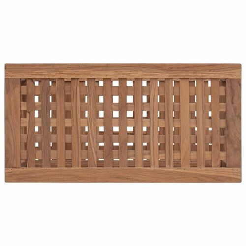 Stolić za kupatilo Prirodna 60 x 30 x 45 cm Čvrsto teak drvo Cijena