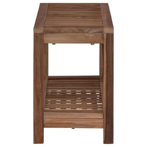Stolić za kupatilo Prirodna 60 x 30 x 45 cm Čvrsto teak drvo Cijena
