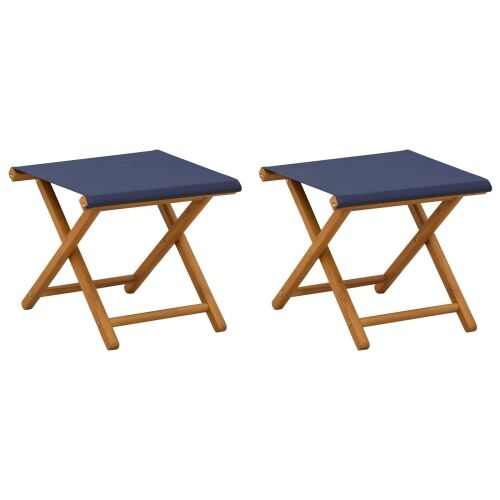 Ležaljka 2 pcs Čvrsto drvo eukaliptusa Plava - Plava Cijena