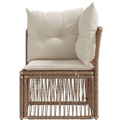 Kutna sofa Bež poliratan - Bež Kutna sofa Cijena