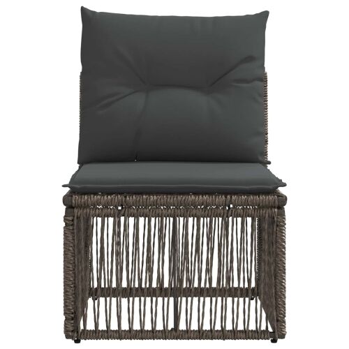 Sofa bez naslona Siva poliratan - Siva Sofa bez naslona Cijena