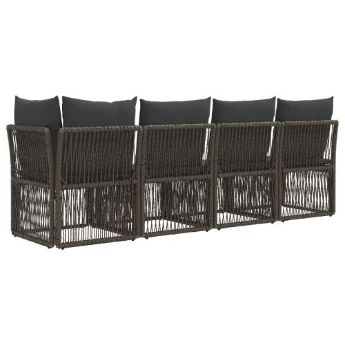 Sofa za 4 osobe s lijevom rukom 4 kom. 4-Broj sjedala Siva - Siva Sofa za 4 osobe s lijevom rukom Cijena