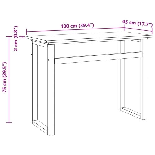 Stol Prirodna Čvrsto teak drvo 100 x 45 x 75cm Cijena