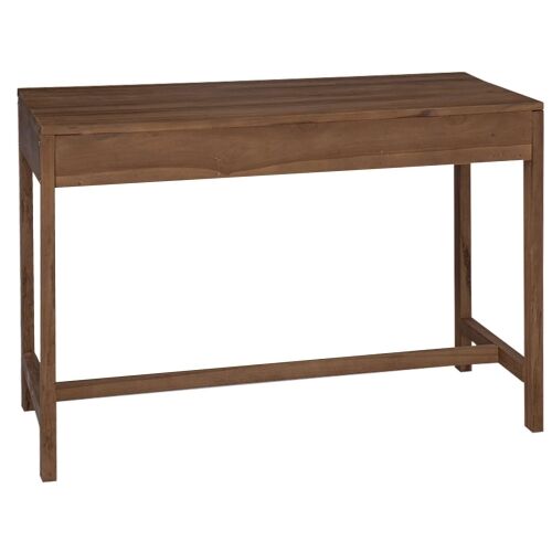 Stol s ladicama Prirodna Čvrsto teak drvo 110 x 50 x 75 cm - 110 cm Cijena