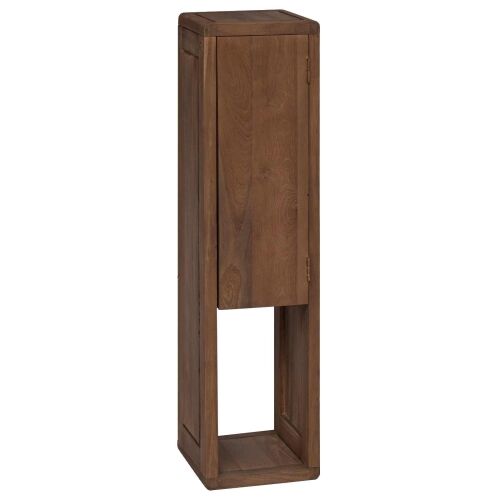 Ormar za kupaonicu Prirodna 25 x 25 x 100 cm Čvrsto teak drvo Cijena