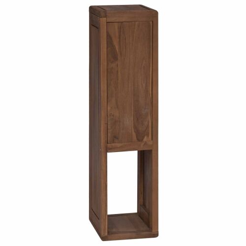 Ormar za kupaonicu Prirodna 25 x 25 x 100 cm Čvrsto teak drvo Cijena