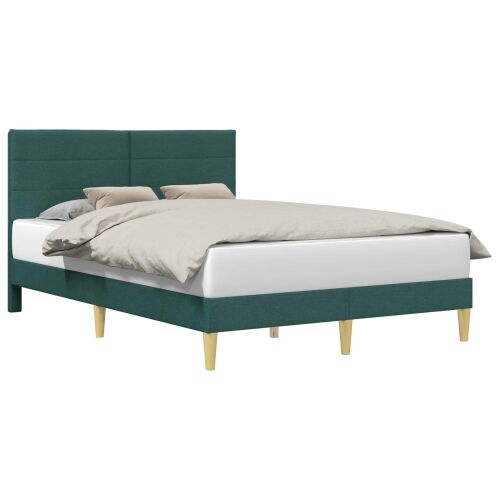 Okvir za krevet Tamnosiva 153 x 203 cm Tkanina - 152 x 203 cm Cijena