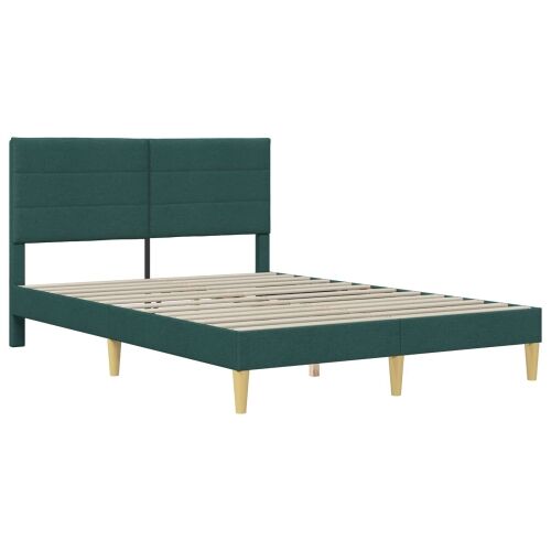 Okvir za krevet Tamnosiva 153 x 203 cm Tkanina - 152 x 203 cm Cijena