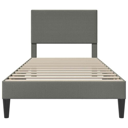 Okvir za krevet Svjetlosiva 80 x 200 cm Kordura tekstil - Svjetlosiva 80 x 200 cm Cijena