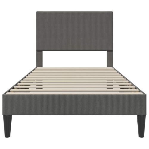 Okvir za krevet Tamnosiva 80 x 200 cm Kordura tekstil - Tamnosiva 80 x 200 cm Cijena