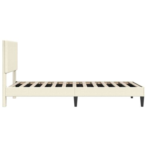 Okvir za krevet Krem 80 x 200 cm Kordura tekstil - Krem 80 x 200 cm Cijena