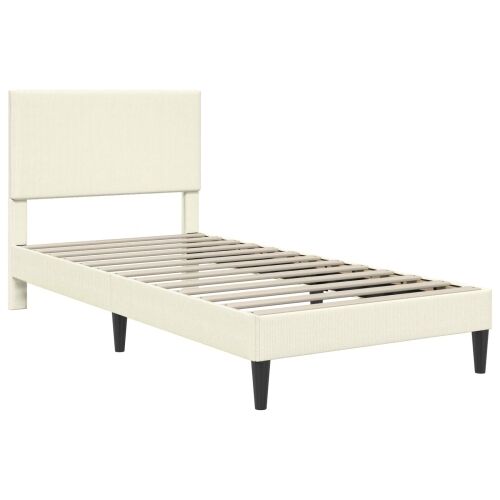 Okvir za krevet Krem 80 x 200 cm Kordura tekstil - Krem 80 x 200 cm Cijena