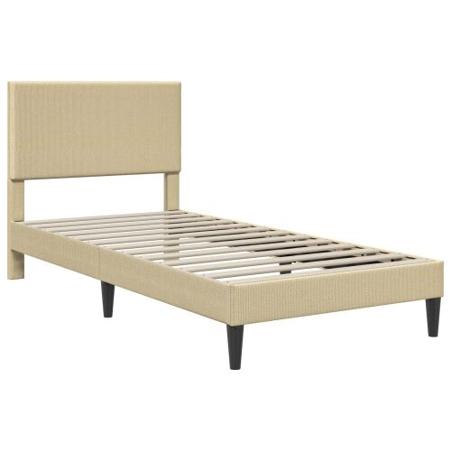 Okvir za krevet Svijetlozeleni sivi 100 x 200 cm - Svijetlo zelena siva 100 x 200 cm Cijena