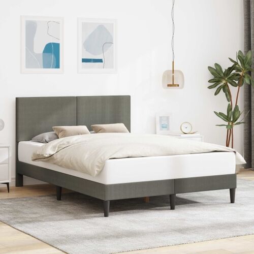Okvir za krevet Svjetlosiva 120 x 190 cm Kordura tekstil - Svjetlosiva 120 x 190 cm Cijena