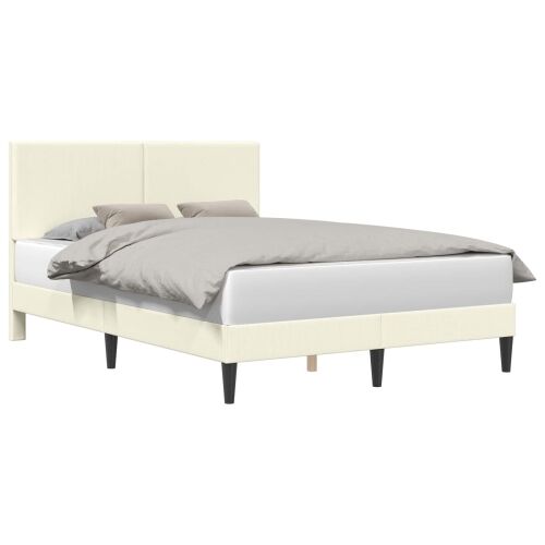 Okvir za krevet Krem 120 x 190 cm Kordura tekstil - Krem 120 x 190 cm Cijena