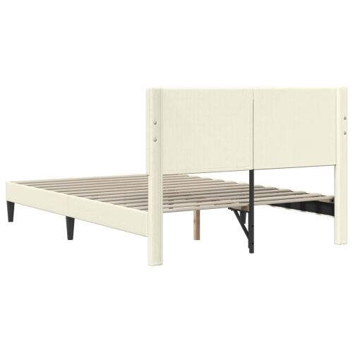 Okvir za krevet Krem 120 x 200 cm Kordura tekstil - Krem 120 x 200 cm Cijena