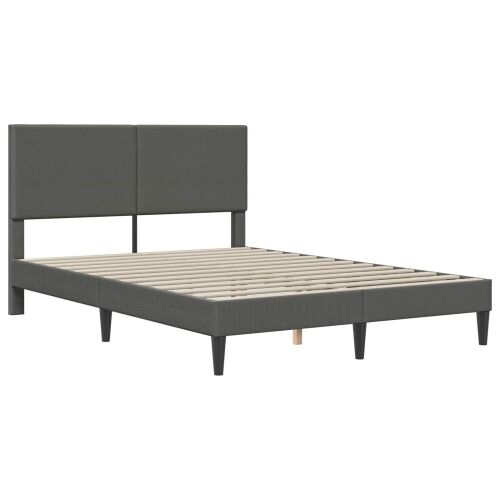 Okvir za krevet Tamnosiva 140 x 190 cm Kordura tekstil - Tamnosiva 140 x 190 cm Cijena