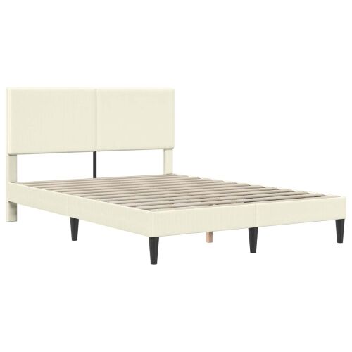 Okvir za krevet Krem 140 x 190 cm Kordura tekstil - Krem 140 x 190 cm Cijena