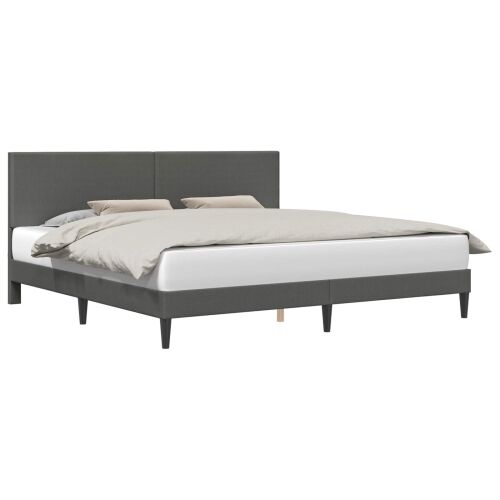 Okvir za krevet Tamnosiva 180 x 200 cm Kordura tekstil - Tamnosiva 180 x 200 cm Cijena